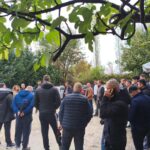 Sot pranë grevistëve ishin edhe përfaqësues të organizatave civile